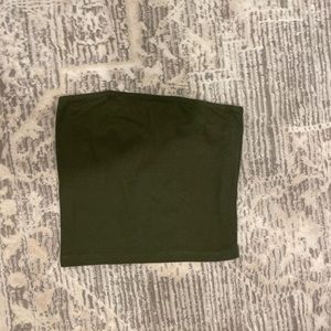 Shein Green Tube Top